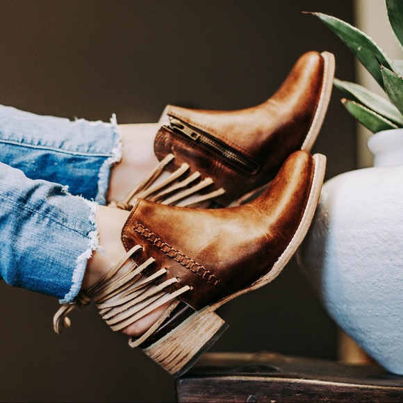 Freebird Jojo Boots Cognac 